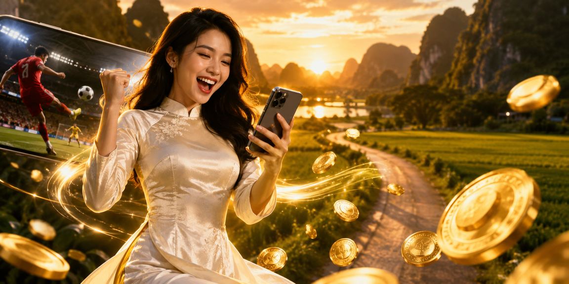 Người chơi ở Ninh Bình đặt cược thể thao trên điện thoại di động
